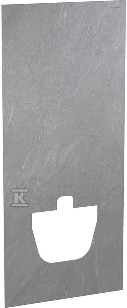 Okładzina przednia do modułu sanitarnego Geberit Monolith do wiszącej miski WC, 114 cm: Efekt łupka 242.662.00.1 - obrazek 1