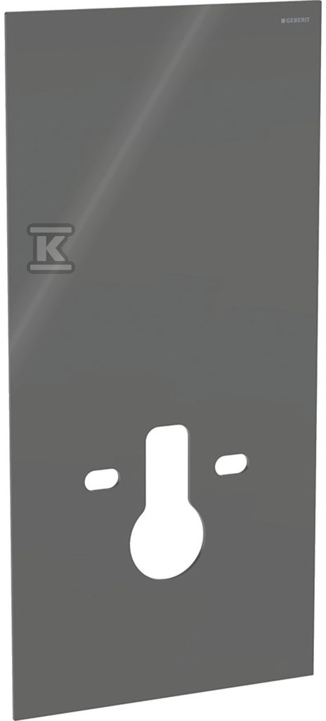 Okładzina przednia do modułu sanitarnego Geberit Monolith do wiszącej miski WC, 101 cm, szerokość mocowania WC 18 i 23 cm: Lava / Szkło 242.530.JK.1 - obrazek 1