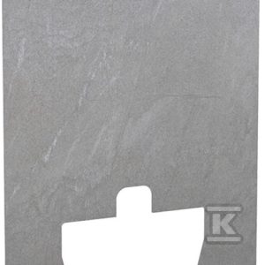 Okładzina przednia do modułu sanitarnego Geberit Monolith do wiszącej miski WC, 101 cm, szerokość mocowania WC 18 i 23 cm: Efekt łupka 242.530.00.1 Okładzina przednia do modułu sanitarnego Geberit Monolith do wiszącej miski WC, 101 cm, szerokość mocowania WC 18 i 23 cm: Efekt łupka 242.530.00.1