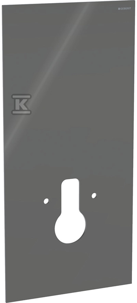 Okładzina przednia do modułu sanitarnego Geberit Monolith do wiszącej miski WC, 101 cm, szerokość mocowania WC 18 cm: Lava / Szkło 242.383.JK.1 - obrazek 1