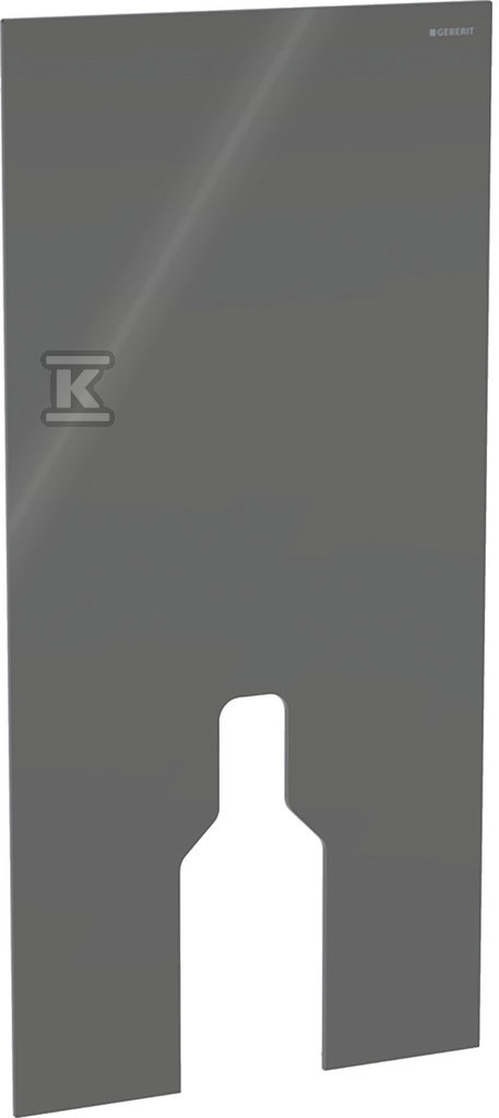 Okładzina przednia do modułu sanitarnego Geberit Monolith do stojącej miski WC, 101 cm: Lava / Szkło 242.382.JK.1 - obrazek 1