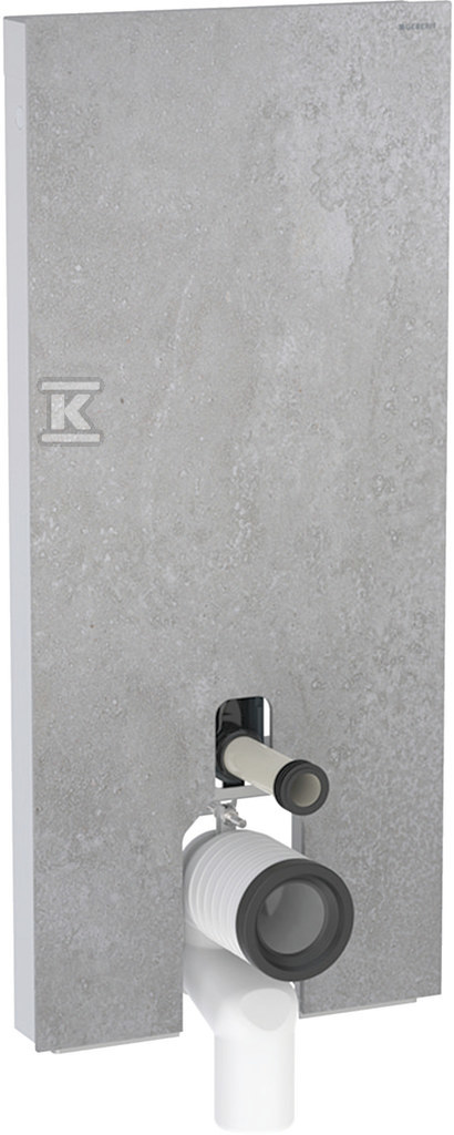 Moduł sanitarny Monolith Plus do WC stojącego, H114, imitacja betonu 131.233.JV.7