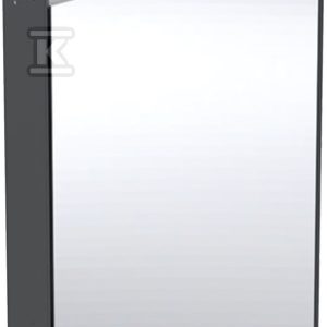 ONE Szafka z lustrem, Comfort Light, B60cm, H88cm, T15cm, montaż podtynkowy, z jednymi drzwiami, zawias po lewej stronie, czarny 505.800.00.7 ONE Szafka z lustrem, Comfort Light, B60cm, H88cm, T15cm, montaż podtynkowy, z jednymi drzwiami, zawias po lewej stronie, czarny 505.800.00.7