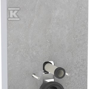 Moduł sanitarny Monolith Plus do WC wiszącego, H101, imitacja betonu 131.222.JV.7