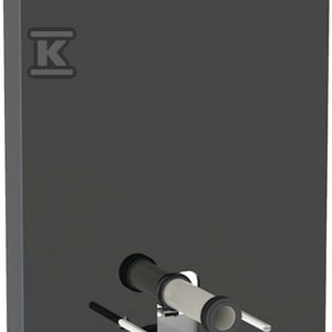 Moduł sanitarny Monolith Plus do WC wiszącego, H114, czarny, boki czarne 131.231.SJ.7