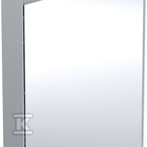 ONE Szafka z lustrem, Comfort Light, B60cm, H90cm, T15cm, montaż natynkowy, z jednymi drzwiami, zawias po prawej stronie, szary 505.811.00.1 ONE Szafka z lustrem, Comfort Light, B60cm, H90cm, T15cm, montaż natynkowy, z jednymi drzwiami, zawias po prawej stronie, szary 505.811.00.1