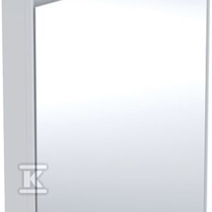 ONE Szafka z lustrem, Comfort Light, B60cm, H90cm, T15cm, montaż natynkowy, z jednymi drzwiami, zawias po prawej stronie, biały 505.811.00.2 ONE Szafka z lustrem, Comfort Light, B60cm, H90cm, T15cm, montaż natynkowy, z jednymi drzwiami, zawias po prawej stronie, biały 505.811.00.2