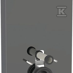 Moduł sanitarny Monolith Plus do WC wiszącego, H101, lava, boki czarne 131.222.JK.7