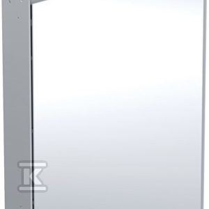 ONE Szafka z lustrem, Comfort Light, B60cm, H88cm, T15cm, montaż podtynkowy, z jednymi drzwiami, zawias po prawej stronie, szary 505.801.00.1 ONE Szafka z lustrem, Comfort Light, B60cm, H88cm, T15cm, montaż podtynkowy, z jednymi drzwiami, zawias po prawej stronie, szary 505.801.00.1