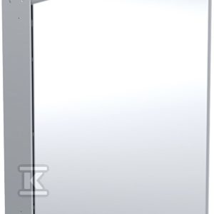 ONE Szafka z lustrem, Comfort Light, B60cm, H88cm, T15cm, montaż podtynkowy, z jednymi drzwiami, zawias po lewej stronie, szary 505.800.00.1 ONE Szafka z lustrem, Comfort Light, B60cm, H88cm, T15cm, montaż podtynkowy, z jednymi drzwiami, zawias po lewej stronie, szary 505.800.00.1