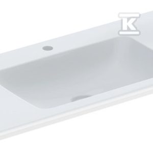 ONE Umywalka meblowa, odpływ pionowy, B120cm, T48cm, z otworem na baterię, bez przelewu, KeraTect 505.010.01.5 ONE Umywalka meblowa, odpływ pionowy, B120cm, T48cm, z otworem na baterię, bez przelewu, KeraTect 505.010.01.5