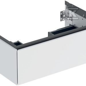 ONE Szafka pod umywalkę, B74cm, H26.6cm, T47cm, z jedną szufladą, biały, matowy 505.072.00.2 ONE Szafka pod umywalkę, B74cm, H26.6cm, T47cm, z jedną szufladą, biały, matowy 505.072.00.2