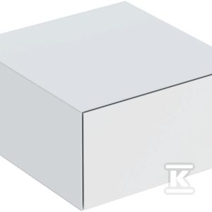 ONE Szafka boczna, B45cm, H24.5cm, T47cm, z jedną szufladą, biały, matowy 505.078.00.2 ONE Szafka boczna, B45cm, H24.5cm, T47cm, z jedną szufladą, biały, matowy 505.078.00.2