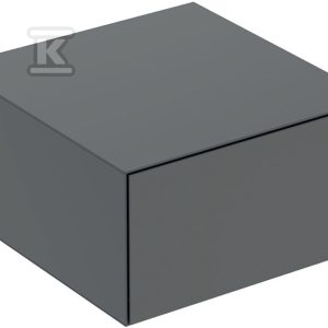 ONE Szafka boczna, B45cm, H24.5cm, T47cm, z jedną szufladą, lava 505.078.00.3