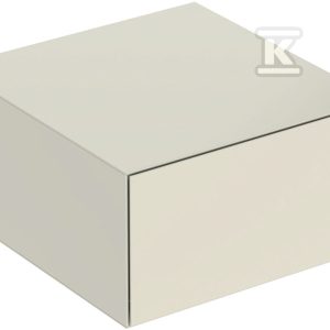 ONE Szafka boczna, B45cm, H24.5cm, T47cm, z jedną szufladą, sand grey 505.078.00.4