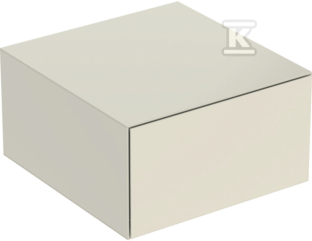 ONE Szafka boczna, B45cm, H24.5cm, T47cm, z jedną szufladą, sand grey 505.078.00.4 - obrazek 1