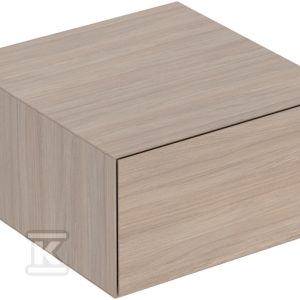 ONE Szafka boczna, B45cm, H24.5cm, T47cm, z jedną szufladą, dąb 505.078.00.5