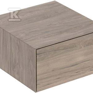 ONE Szafka boczna, B45cm, H24.5cm, T47cm, z jedną szufladą, orzech włoski hickory 505.078.00.6