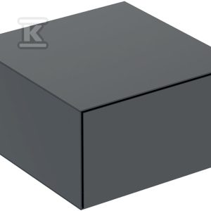 ONE Szafka boczna, B45cm, H24.5cm, T47cm, z jedną szufladą, czarny, mat 505.078.00.8 ONE Szafka boczna, B45cm, H24.5cm, T47cm, z jedną szufladą, czarny, mat 505.078.00.8