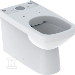 Selnova Square Stojąca miska WC do spłuczki nasadzanej, lejowa, B35cm, H40cm, T68cm, przylegająca do ściany, częściowo ukryte mocowania, odpływ poziomy lub pionowy, Rimfree 500.489.01.7 Selnova Square Stojąca miska WC do spłuczki nasadzanej, lejowa, B35cm, H40cm, T68cm, przylegająca do ściany, częściowo ukryte mocowania, odpływ poziomy lub pionowy, Rimfree 500.489.01.7