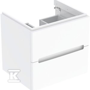 Modo Szafka pod umywalkę, B59cm, H55cm, T47.9cm, z dwoma szufladami, biały 502.878.01.1