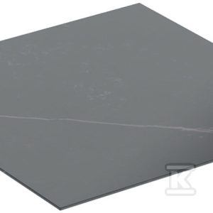 ONE Blat do szafki bocznej i elementu bocznego, B45cm, T46.5cm, gres szkliwony, czarny, imitacja marmuru 505.080.00.1 ONE Blat do szafki bocznej i elementu bocznego, B45cm, T46.5cm, gres szkliwony, czarny, imitacja marmuru 505.080.00.1