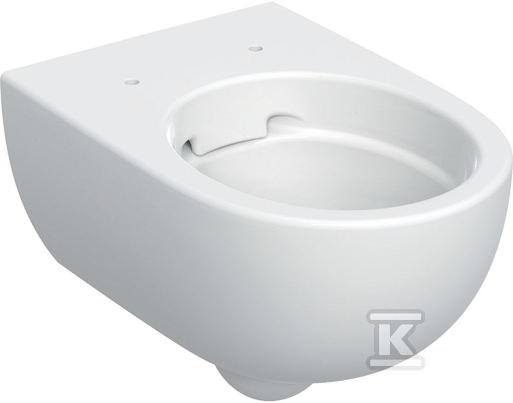 Wisząca miska WC Selnova Premium lejowa, B36 cm, H33 cm, T53 cm, ukryte mocowania, Rimfree 502.035.00.1 - obrazek 1