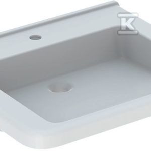 Selnova Comfort Umywalka, B65cm, H15.5cm, T55cm, bez przelewu, z otworem na baterię 500.789.01.7 Selnova Comfort Umywalka, B65cm, H15.5cm, T55cm, bez przelewu, z otworem na baterię 500.789.01.7