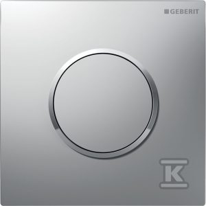 Pneumatyczny zawór spłukujący Geberit do pisuaru, ręczny, Typ 10, chrom matowy, easy-to-clean, okrągły 116.015.JQ.1 Pneumatyczny zawór spłukujący Geberit do pisuaru, ręczny, Typ 10, chrom matowy, easy-to-clean, okrągły 116.015.JQ.1