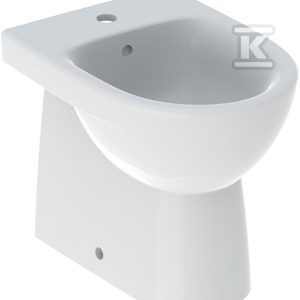 Selnova Compact Bidet stojący przylegający do ściany, B35.5cm, H40cm, T48cm, krótki, częściowo ukryte mocowania, z przelewem, z otworem na baterię 500.482.01.7 Selnova Compact Bidet stojący przylegający do ściany, B35.5cm, H40cm, T48cm, krótki, częściowo ukryte mocowania, z przelewem, z otworem na baterię 500.482.01.7