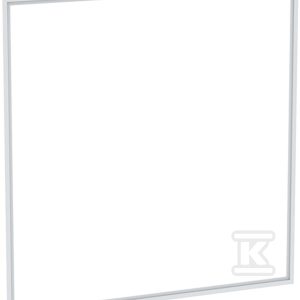 ONE Ramka ozdobna do szafki z lustrem, B75cm, montaż podtynkowy, szara 505.842.00.2