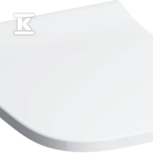 Deska sedesowa WC wolnoopadająca Smyle Square mocowanie z góry, zachodząca pokrywa deski sedesowej, slim design biała 500.238.01.1