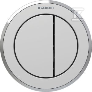 Pneumatyczny przycisk uruchamiający WC Typ 10, ręczny, meblowy dwudzielny, chrom mat, easy-to-clean 116.057.JQ.1 Pneumatyczny przycisk uruchamiający WC Typ 10, ręczny, meblowy dwudzielny, chrom mat, easy-to-clean 116.057.JQ.1
