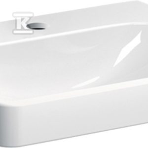Smyle Square Umywalka, B60cm, H16.5cm, T48cm, bez przelewu, z otworem na baterię 501.732.00.1