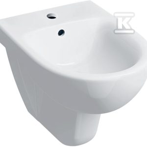 Selnova Bidet wiszący, B35cm, H34.5cm, T53cm, z przelewem, z otworem na baterię 500.264.01.7 Selnova Bidet wiszący, B35cm, H34.5cm, T53cm, z przelewem, z otworem na baterię 500.264.01.7