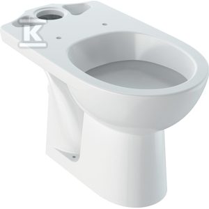 Stojąca miska WC Selnova do spłuczki nasadzanej, lejowa, B36 cm, H39 cm, T67 cm, odpływ poziomy 500.282.01.5