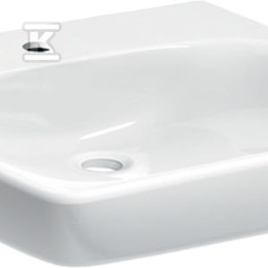 Umywalka Selnova Comfort B55 cm, H15 cm, T55 cm, bez przelewu, z otworem na baterię 500.187.01.7 Umywalka Selnova Comfort B55 cm, H15 cm, T55 cm, bez przelewu, z otworem na baterię 500.187.01.7