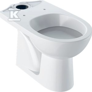 Stojąca miska WC Selnova do spłuczki nasadzanej, lejowa, B36 cm, H39 cm, T67 cm, odpływ pionowy 500.281.01.7
