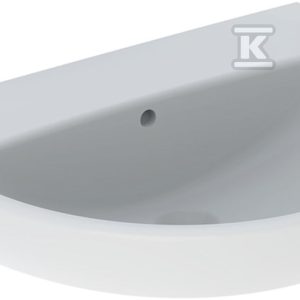 Selnova Umywalka, B65cm, H18.5cm, T50cm, z przelewem, bez otworu na baterię 500.297.01.2