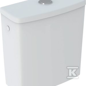 Selnova Square Spłuczka nasadzana, B37cm, H39cm, T16.5cm, spłukiwanie dwudzielne, przyłącze wody z boku 500.267.01.1 Selnova Square Spłuczka nasadzana, B37cm, H39cm, T16.5cm, spłukiwanie dwudzielne, przyłącze wody z boku 500.267.01.1