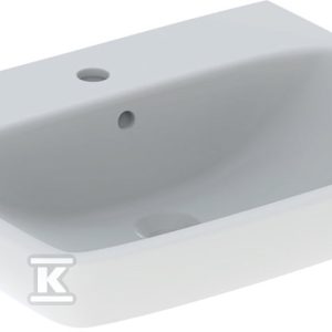 Umywalka Selnova Square B65 cm, H18 cm, T48 cm, z przelewem, z otworem na baterię 500.299.01.5 Umywalka Selnova Square B65 cm, H18 cm, T48 cm, z przelewem, z otworem na baterię 500.299.01.5