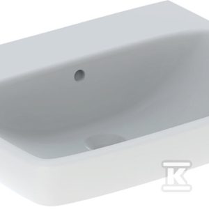 Selnova Square Umywalka, B60cm, H18cm, T46cm, z przelewem, bez otworu na baterię 500.300.01.4 Selnova Square Umywalka, B60cm, H18cm, T46cm, z przelewem, bez otworu na baterię 500.300.01.4