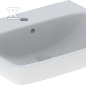 Umywalka Selnova Square B60 cm, H18 cm, T46 cm, z przelewem, z otworem na baterię 500.300.01.7 Umywalka Selnova Square B60 cm, H18 cm, T46 cm, z przelewem, z otworem na baterię 500.300.01.7