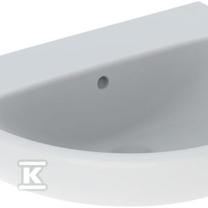 Selnova Umywalka, B60cm, H18cm, T48cm, z przelewem, bez otworu na baterię 500.305.01.5