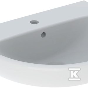 Umywalka Selnova B60 cm, H18 cm, T48 cm, z przelewem, z otworem na baterię 500.305.01.7 Umywalka Selnova B60 cm, H18 cm, T48 cm, z przelewem, z otworem na baterię 500.305.01.7