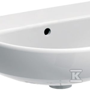 Umywalka kompaktowa Selnova B50 cm, H18 cm, T41 cm, z przelewem, bez otworu na baterię 500.294.01.7