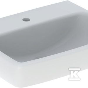 Selnova Square Umywalka kompaktowa, B45cm, H16cm, T35cm, bez przelewu, z otworem na baterię 500.322.01.2 Selnova Square Umywalka kompaktowa, B45cm, H16cm, T35cm, bez przelewu, z otworem na baterię 500.322.01.2