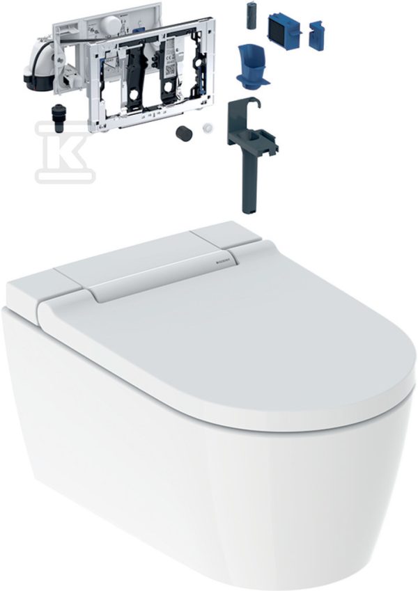 Miska myjąca z funkcją higieny intymnej AquaClean Sela, wisząca miska WC, DuoFresh, biały 146.226.01.1