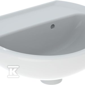 Rekord umywalka kompaktowa, B40cm, H15.5cm, T33cm, z otworem na baterię, z asymetrycznym przelewem K92040000 Rekord umywalka kompaktowa, B40cm, H15.5cm, T33cm, z otworem na baterię, z asymetrycznym przelewem K92040000