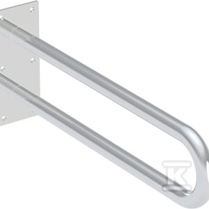 Lehnen Funktion poręcz ścienna łukowa stała, L60cm, stal nierdzewna gładka L1054601